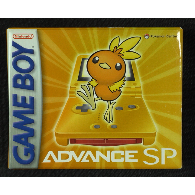 Torchic Gameboy Advance SP - Pokemon Center New York Original - NTSC - Sealed - RARE - Nintendo