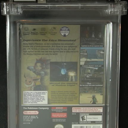 Pokemon XD - Nintendo Gamecube - WATA 9.4 - A+ Seal - Sealed - Brand New