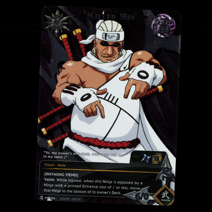 Killer Bee - PR 068 - NM - Foil - Promo - Naruto CCG - E1-57