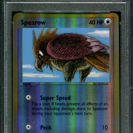 Spearow - 81/100 - PSA 8 - Reverse Holo - Sandstorm - Pokemon - 80764