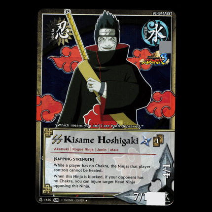 Kisame Hoshigaki - 1650 - NM - Foil - S28 - Naruto CCG - E1-136