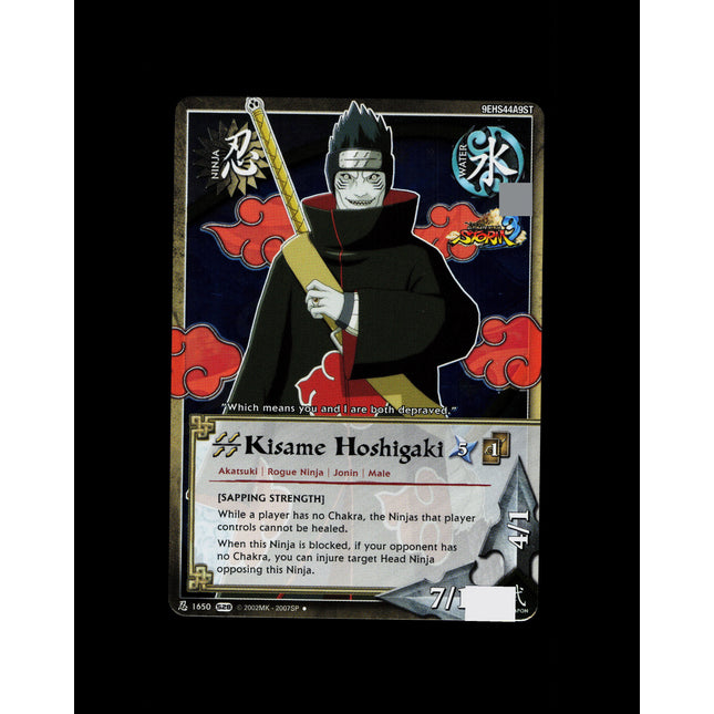 Kisame Hoshigaki - 1650 - NM - Foil - S28 - Naruto CCG - E1-136