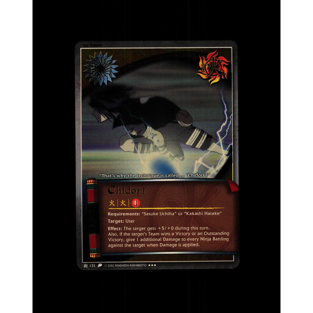Chidori - 131 - NM - 1st Edition - Foil - Naruto CCG - D4-258