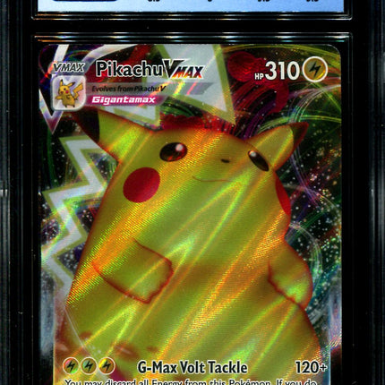 Pikachu Vmax - 044/185 - CGC 8.5 - Vivid Voltage - Pokemon
