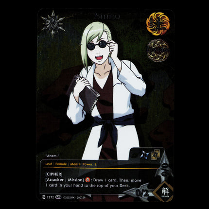 Shiho - 1272 - NM - Foil - S23 - Naruto CCG - D3-5