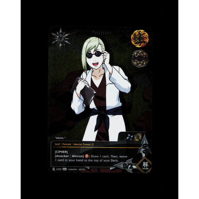 Shiho - 1272 - NM - Foil - S23 - Naruto CCG - D3-5