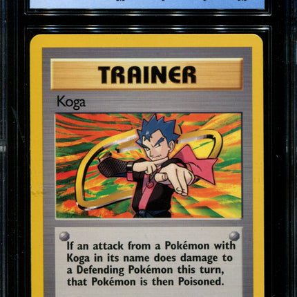 Koga - 106/132 - CGC 9 Mint - Gym Challenge - Pokemon - 37305