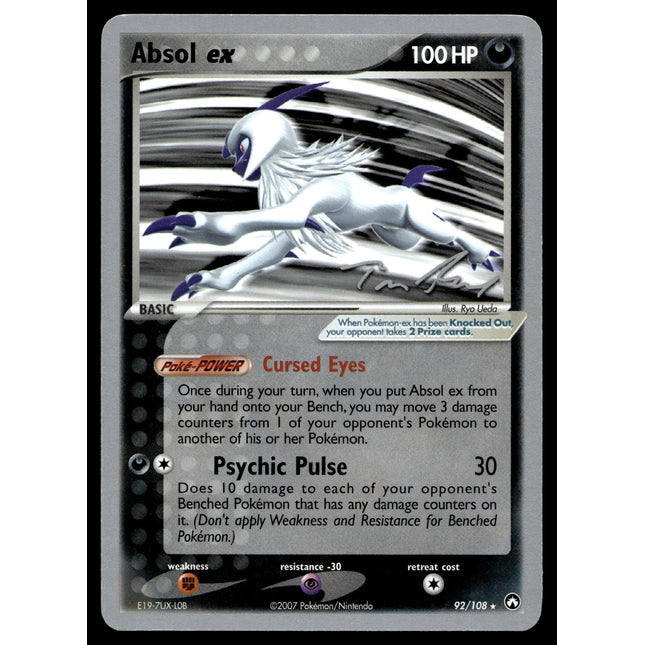 Absol ex - 92/108 - NM - World Championship 2007 - Promo - Pokemon - A9-81