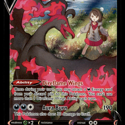 Galarian Moltres V - TG20/TG30 - NM - Character Rare - Astral Radiance - Pokemon - A9-110
