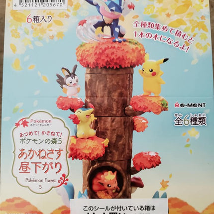 Pokemon - Forest 5 Collection - Sealed Box of 6 - Re-Ment