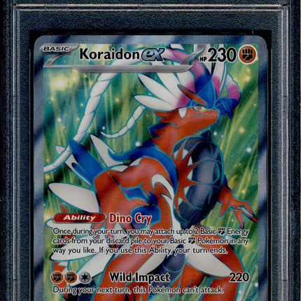 Koraidon ex - 231/198 - PSA 10 - Full Art - SVI - Pokemon - 56283