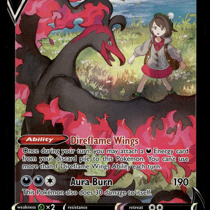 Galarian Moltres V - TG20/TG30 - NM - Character Rare - Astral Radiance - Pokemon - A9-109