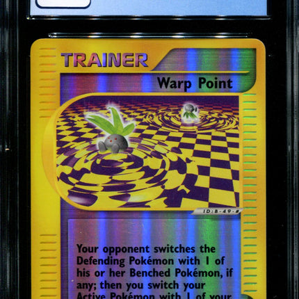 Warp Point - 152/165 - CGC 8.5 - Reverse Holo - Expedition - Pokemon - 68008