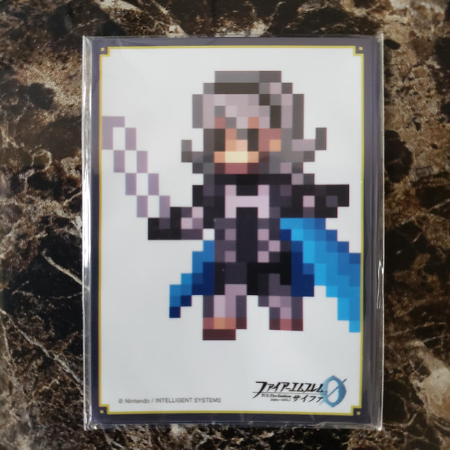 Corrin Female Chibi Pixel Sleeves - Fire Emblem Cipher - 5x Buy a box Sleeves - New