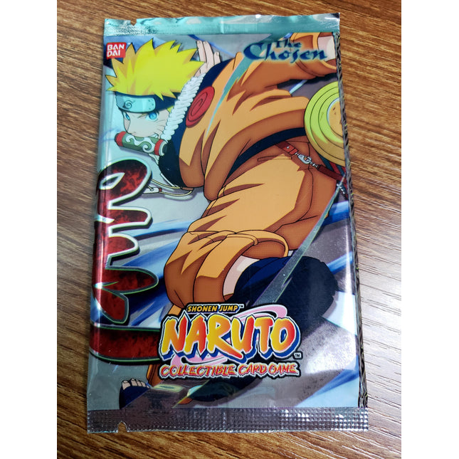 The Chosen - Set 9 - Booster Pack x1 - Naruto Art - Naruto CCG Card Game - Sealed