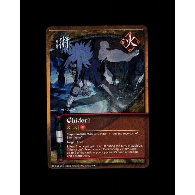 Chidori - 259 - NM - 1st Edition - Foil - Naruto CCG - D3-29