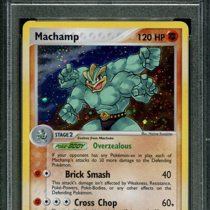 Machamp - 9/101 - PSA 9 - Holo - Hidden Legends - Pokemon - 80916