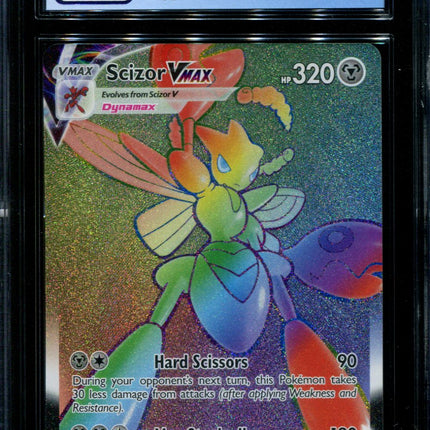 Scizor Vmax - 193/189 - CGC 9.5 Gem Mint - Darkness Ablaze - 68092