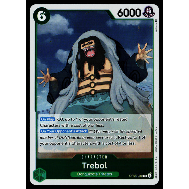 Trebol - OP04-030 - NM - Rare - English OP04 - One Piece TCG