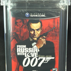 007: From Russia with Love - Gamecube - WATA 9.6 - A+ - Made in USA - Brand New Sealed