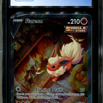Flareon V - SWSH179 - CGC 9 - Black Star Promos - Alternate Art - Pokemon - 92297