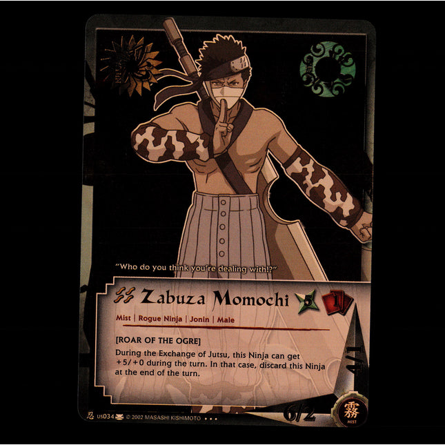 Zabuza Momochi - us034 - NM - Foil - Promo - Naruto CCG - E1-77