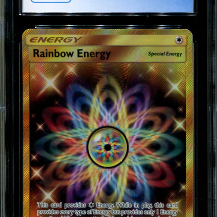 Rainbow Energy - 183/168 - CGC 9 - Celestial Storm - Secret Rare - Pokemon - 91329