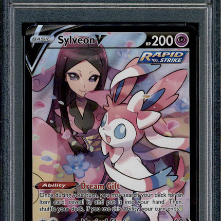 Sylveon V - TG14/TG30 - PSA 10 - Full Art - Brilliant Stars - Pokemon - 76495