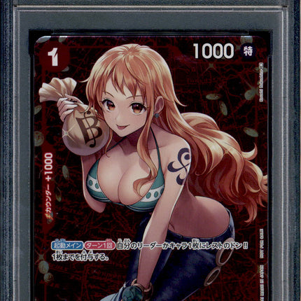 Nami - ST01-007 - PSA 10 - Winner Promo Japanese - Standard Battle - One Piece - 64509