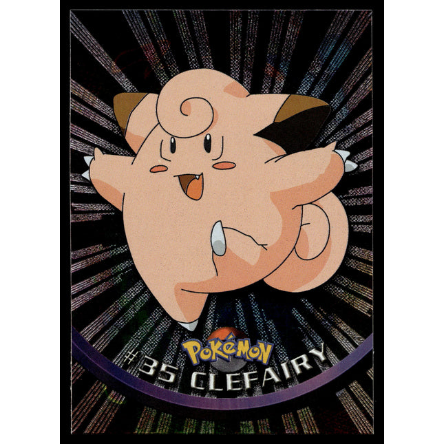 Clefairy - 35 - NM - Holo - Topps - Pokemon - A9-61