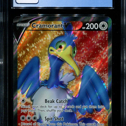 Cramorant V - 198/202 - CGC 9.5 - Full Art - Sword & Shield Base Set - Pokemon - 68087