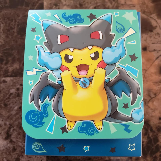 Pokemon Cosplay Pikachu M Charizard X Deck Box - Japanese - RARE - Pokemon Deck Box