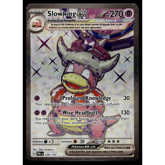 Slowking ex - 238/193 - NM - Full Art - Paldea Evolved - Pokemon - A8-55