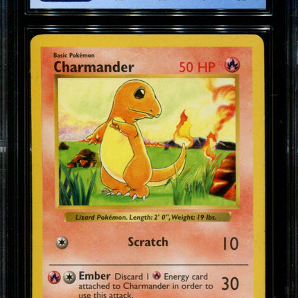 Charmander - 46/102 - CGC 6.5 - Shadowless - Base Set - Pokemon - 36160