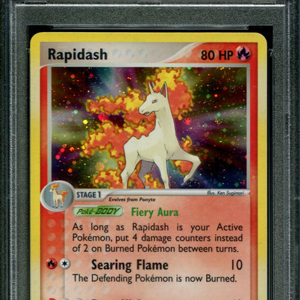 Rapidash - 13/112 - PSA 6 - Holo - FRLG - Pokemon - 80801