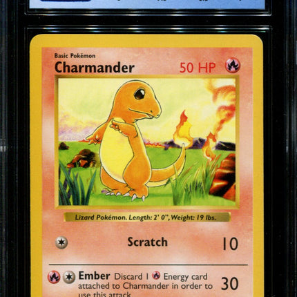 Charmander - 46/102 - CGC 7 - Shadowless - Base Set - Pokemon - 36161