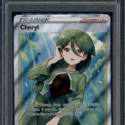 Cheryl - 159/163 - PSA 9 - Full Art - Battle Styles - Pokemon - 18204