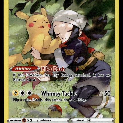Pikachu - TG05/TG30 - NM - Full Art - Lost Origin - Pokemon - A6-28