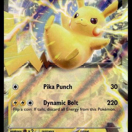 Pikachu ex - 063/193 - NM - Ultra Rare - Paldea Evolved - Pokemon - A8-46