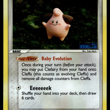 Cleffa - 21/115 - NM - Reverse Holo - Unseen Forces - Pokemon - A9-34