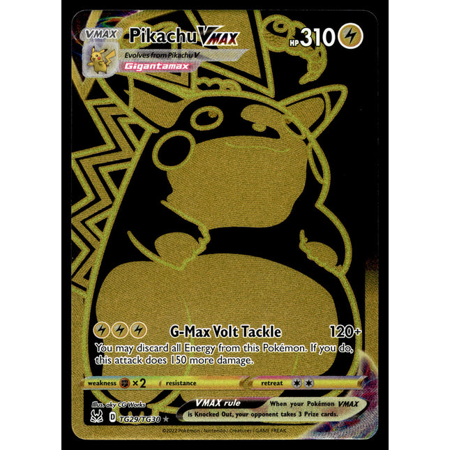 Pikachu Vmax - TG29/TG30 - NM - Secret Rare - Lost Origin - Pokemon - A7-18