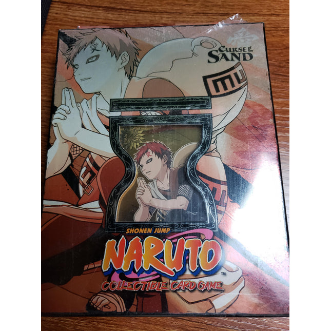 Curse of Sand - Set 3 - Theme Deck x1 - Gaara Art (Red) - Naruto CCG Card Game - Sealed