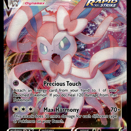 Sylveon Vmax - 075/203 - NM - Ultra Rare - Evolving Skies - Pokemon - A9-3