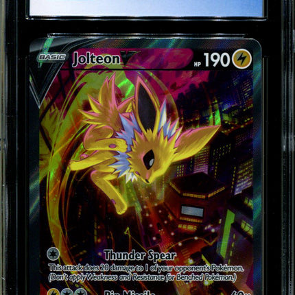 Jolteon V - SWSH183 - CGC 9 - Black Star Promos - Alternate Art - Pokemon - 92323