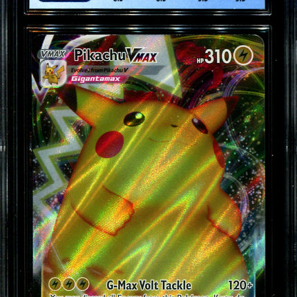 Pikachu Vmax - 044/185 - CGC 8.5 - Vivid Voltage - Pokemon - 28186