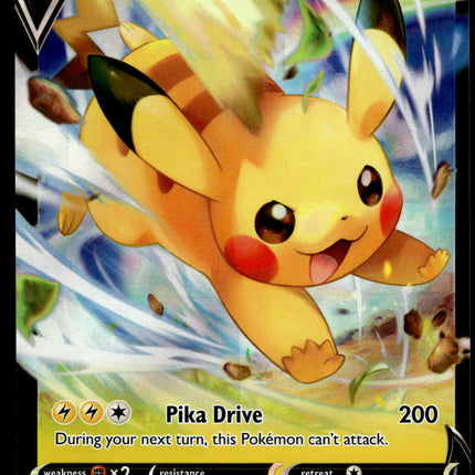 Pikachu V - SWSH285 - NM - Ultra Rare - Promo - Pokemon - A9-51