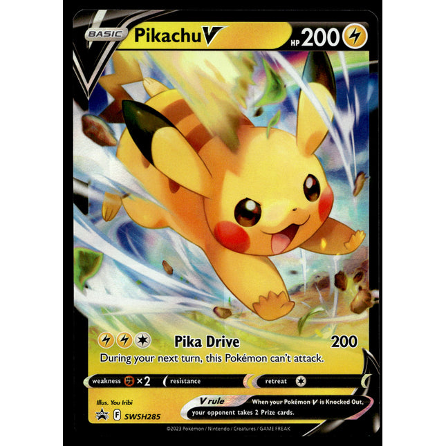 Pikachu V - SWSH285 - NM - Ultra Rare - Promo - Pokemon - A9-51