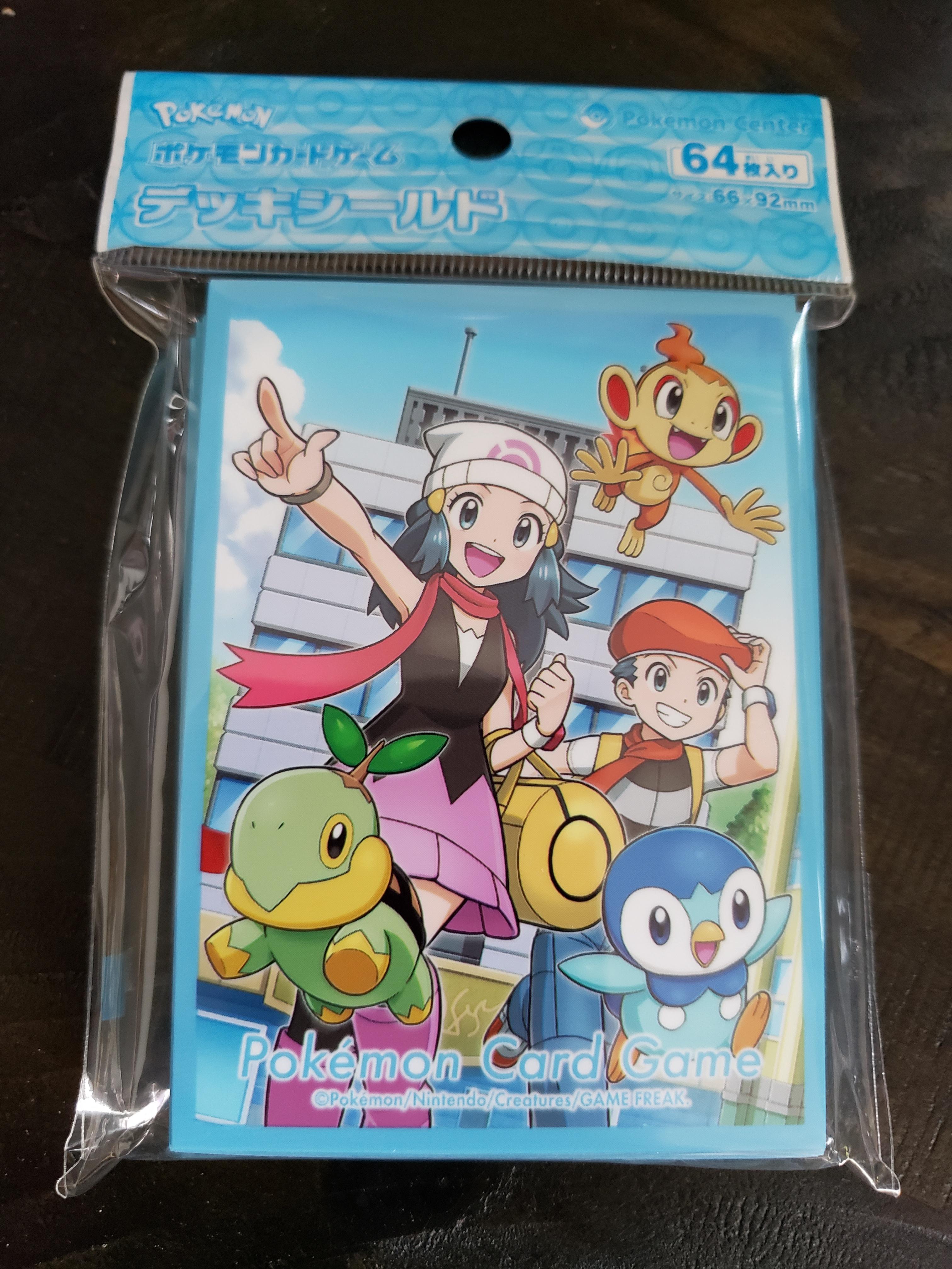 piplup card sleeves Dawn, Piplup, & Friends - Sealed Set of 64 Sleeves - Japanese