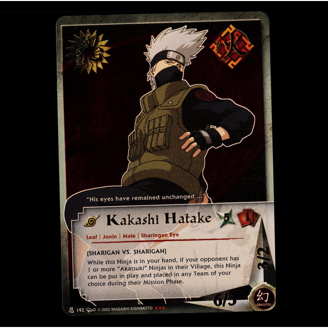 Kakashi Hatake - 192 - NM - Foil - Promo - Naruto CCG - E1-79