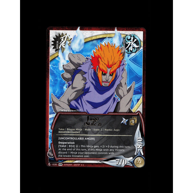 Jugo (State 2) - 1535 - NM - Non-Foil - S26 - Naruto CCG - E1-139